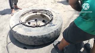 TUBELESS SEMI TRUCK TIRE 11R22.5 RIM DEFORMATION PROBLEM SOLVE by VRAS CHANNEL 97 views 1 month ago 1 minute, 53 seconds