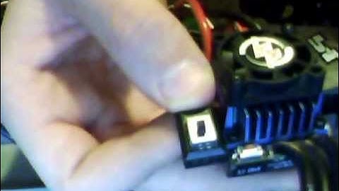 How to calibrate a hobbywing 35a esc.