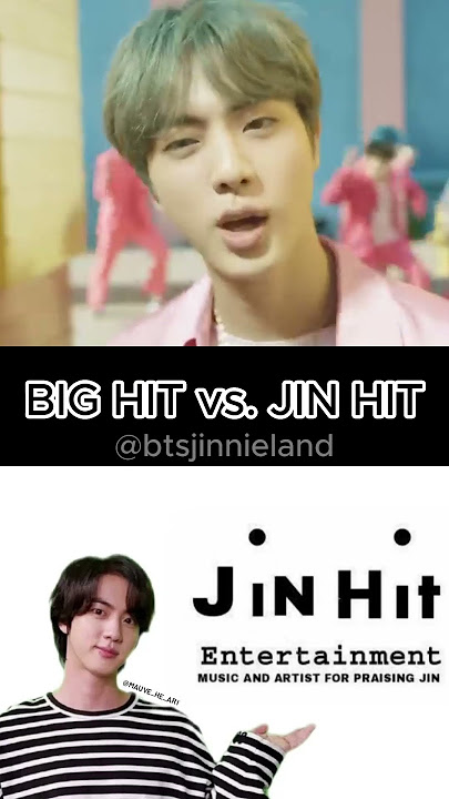 Bighit vs. Jinhit (Part 2) #bts #btsfunny #jinhitentertainment #jin #bighit