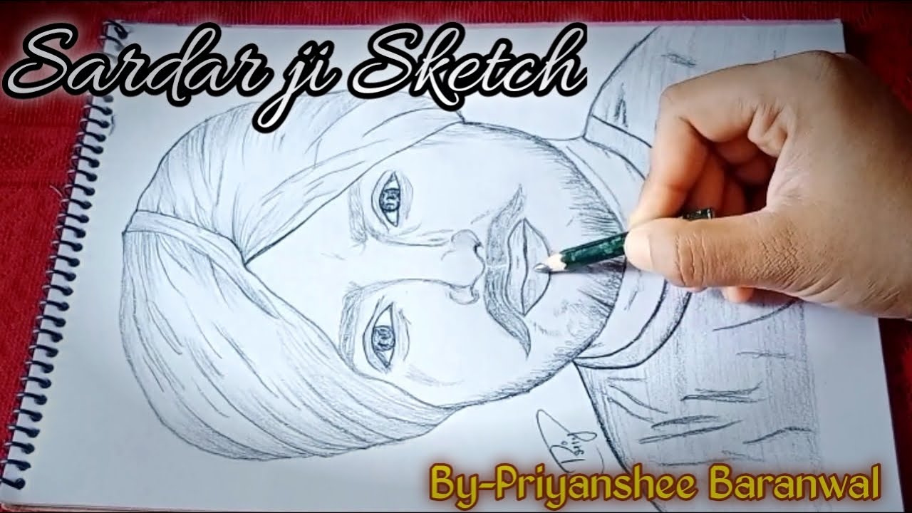 how-to-draw-sardar-ji-step-by-step-tutorial-video-realistic-art