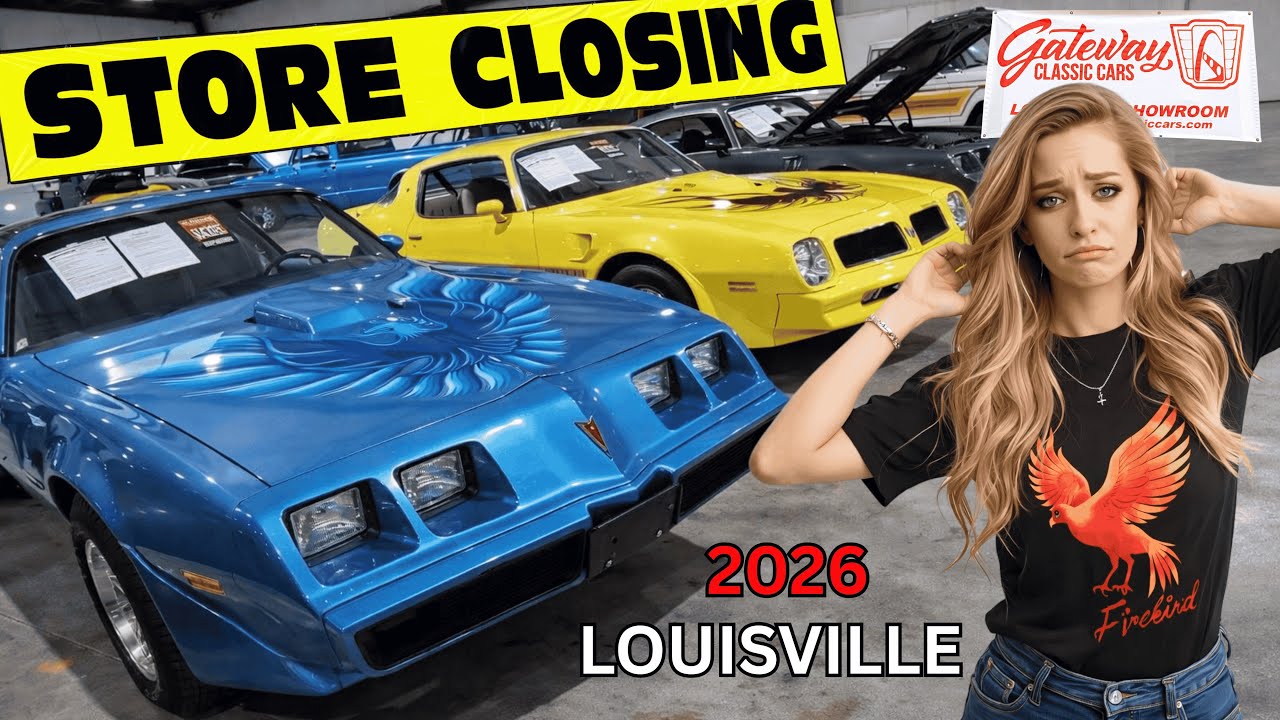 🔴 Last Chance! Gateway Classic Cars Louisville Closing — Don’t Miss These Deals