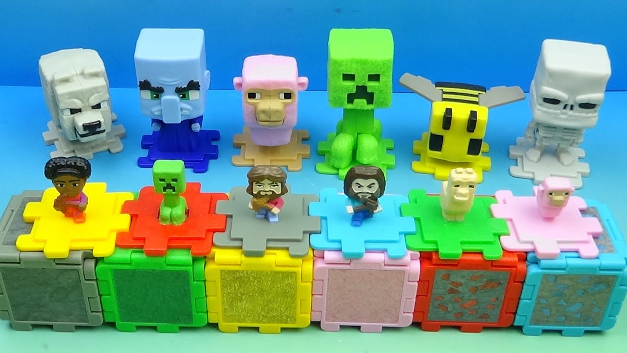 2025 A MINECRAFT MOVIE set of 12 McDONALD'S HAPPY MEAL MOVIE