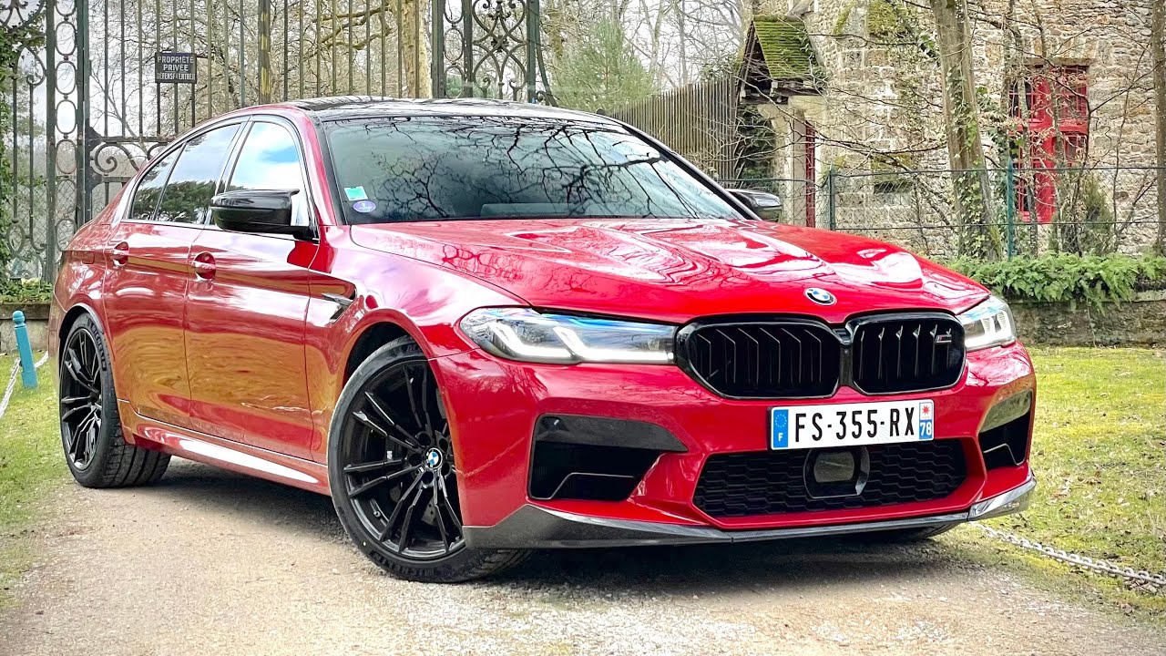Essai BMW M5 Compétition : Voyage TGV en Business Classe - YouTube