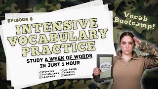 1 hour INTENSIVE VOCABULARY PRACTICE | English For Busy People | Study Session Ep. 8