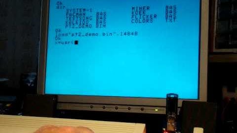 Mattel AQUARIUS with CH376 USB drive