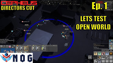 Cepheus Protocol Ep1 | Lets Test Open World | Relocating | Lets Play, Gameplay