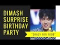 Dimash S Surprise Night Birthday Party Crazy For Food English Subtitles