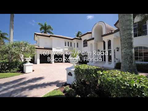 160 West Key Palm Road, Boca Raton, FL home video tour