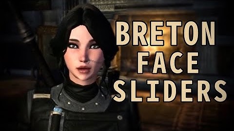 Breton Face Sliders ESO