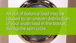 Front Load Washer Out of Balance