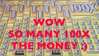 This video is sponsored by heart of vegas :) we continue our 100x the
money $20 california lottery scratcher group play. 12 more tickets,
chances for...