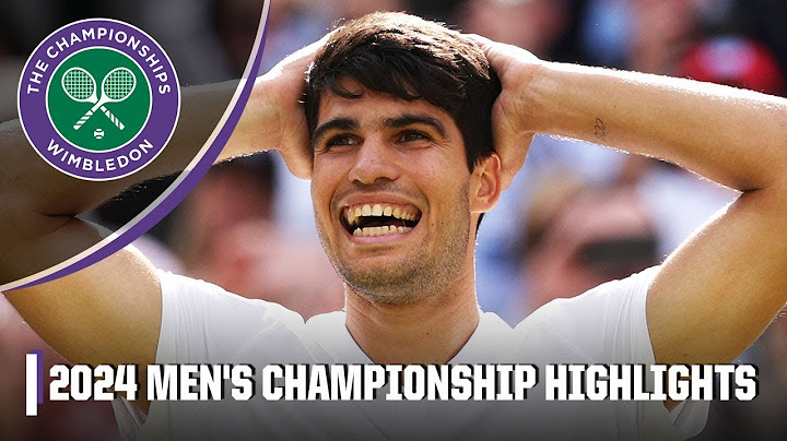 Carlos Alcaraz vs. Novak Djokovic FULL Match Highlights 🏆 | 2024 Wimbledon Final