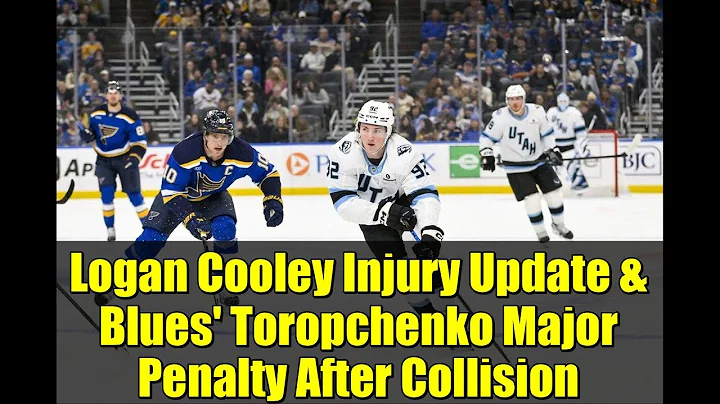 Logan Cooley Injury Update & Blues' Toropchenko Major Penalty After Collision
