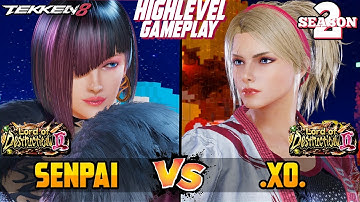T8 – SENPAI RELAX (Anna Williams) vs .XO. (Lidia) – Tekken 8 High Level Gameplay