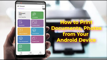 How to Print Documents, Photos from Your Android Device
