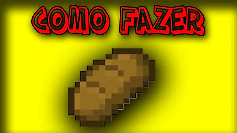 Como fazer pão no Mine?