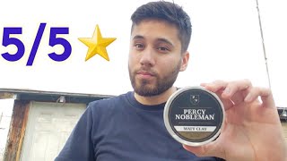 Percy Nobleman Matt Clay | My Favorite Hair Styling Product |