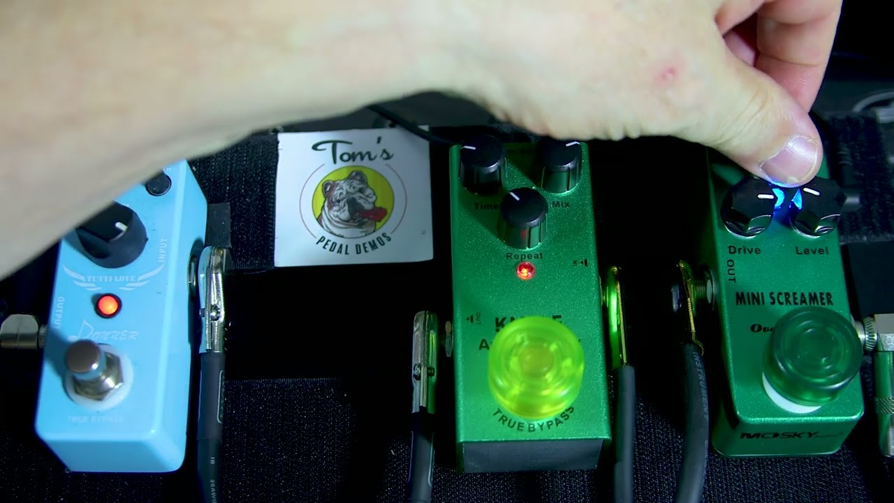 MXR UNI-VIBE M68 -Chorus/Vibrato- DEMO - YouTube