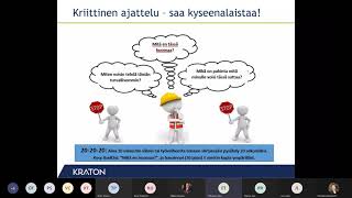 Elisa Tuhkanen - Turvallisuuskulttuurin Rakentaminen Kemianteollisuuden Tuotantolaitoksessa 6.9.2021