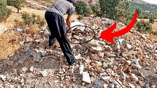 I saved a 100-year-old rug from the rubble of a $1 million mansion!!? | satisfying | ASMR