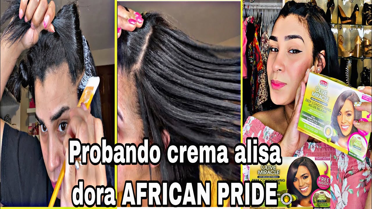 Créma alisadora AFRICAN PRIDE🧐 