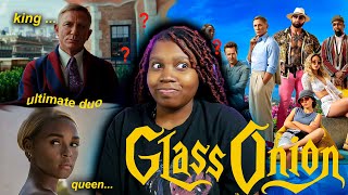 So the K*ller was obvious **GLASS ONION** (reaction)