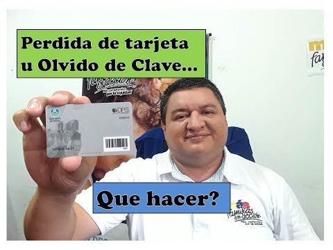 Video: Qué Hacer Si Olvidó La Palabra Clave En Su Tarjeta De Plástico