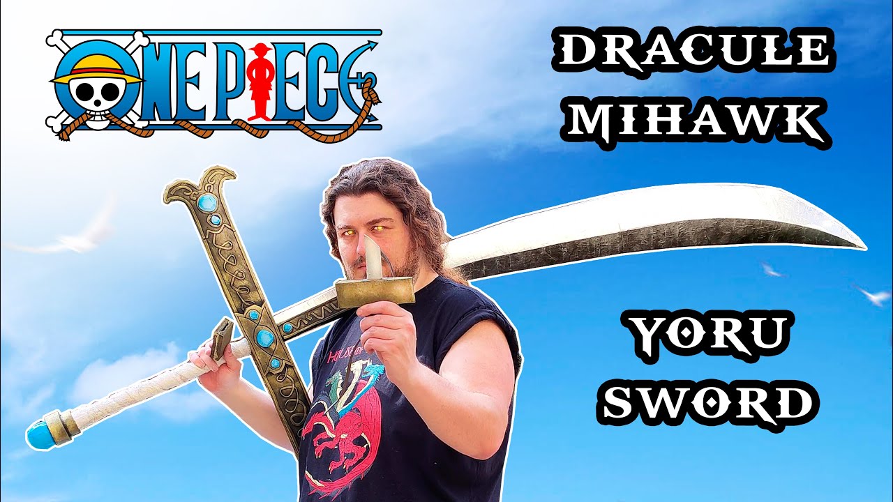 One Piece Dracule Mihawk Yoru sword How to Build DIY Cosplay