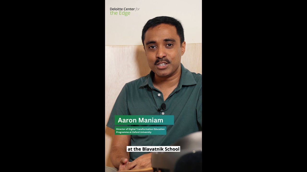Being Human in a Digital World - Aaron Maniam