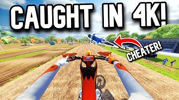 I EXPOSED A CHEATER IN MX BIKES RANKED!