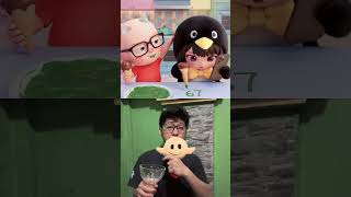 How GuGuGaGa eats ice cream 🍨 🍦  #funny #animation