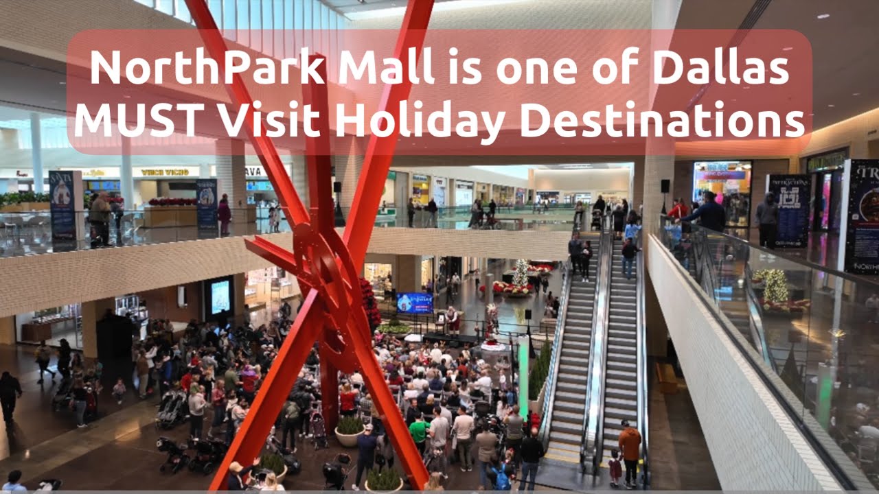 NorthPark Mall Walking Tour [4K] Christmas in Dallas, Texas 2025 