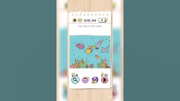 Brain Test - Level 349 - ❤️ TAP THEM IN THIS ORDER ❤️ #braintest