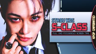 Stray Kids &#39;S-Class (특)&#39; - Full &amp; Focus/Solo Screen Time Distribution [Color Coded]