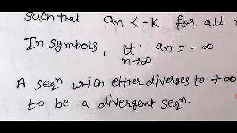 Divergent, Oscillatory and null sequence.