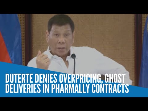 Duterte denies overpricing, ghost deliveries in Pharmally contracts