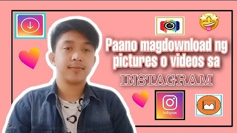 Paano mag download ng videos o pictures sa intagram(STEP BY STEP) | Arfiee