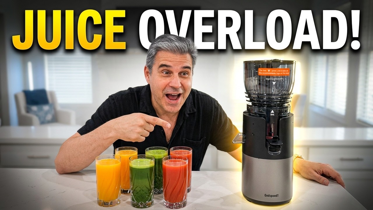Godspeeds Juicer Gets Real Amazing Juice Without The Mess Youtube 