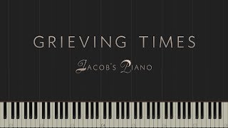 Grieving Times - Original Piece \\ Synthesia Piano Tutorial