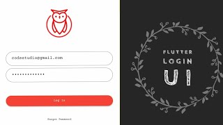 Beautiful Flutter Login Interface - Flutter Templates | Flutter Beautiful Apps Designs
