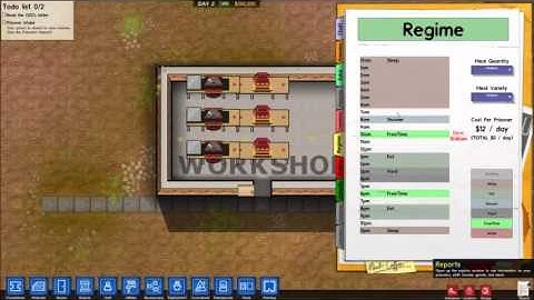 Prison Architect (Alpha 14h)  Prison Labour