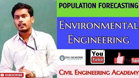 Population Forecasting || Environmental Engineering || Civil Engineering Academy