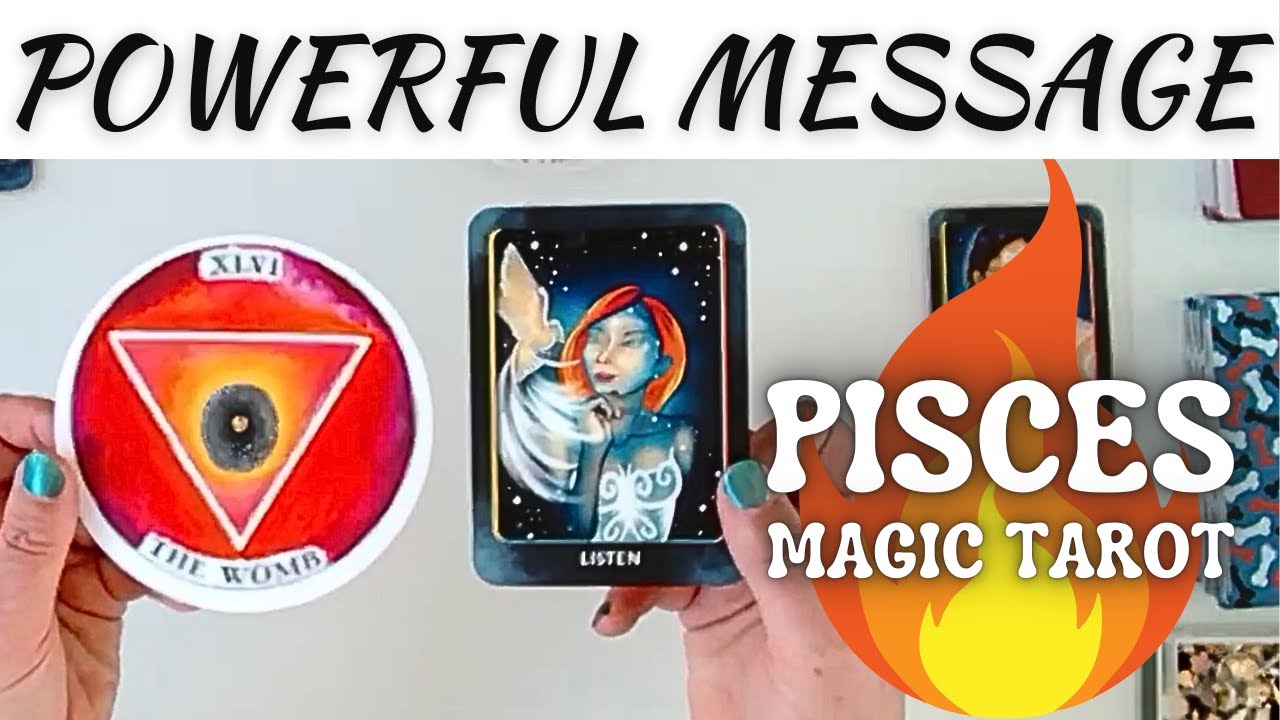 Pisces Tarot😲WOW! WHAT A POWERFUL READING!🔥It's Time to Share Your Knowledge!♓ Pisces Magic Tarot