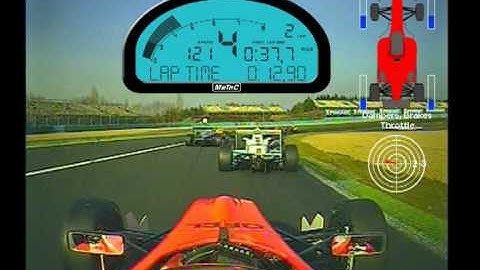 DALLARA F3 with Dashware and Motec