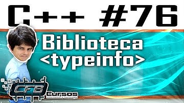Curso de C++ #76 - Biblioteca typeinfo