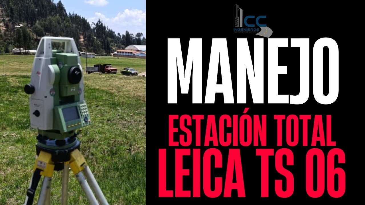 ✨ Guía Completa para Usar la Estación Total TS 06 🎯📊 | Paso a Paso para Principiantes 👷‍♂️