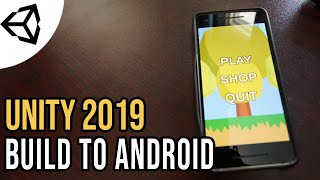 Building to your Android Phone [Tutorial][C#] - Unity tutorial 2019 screenshot 4