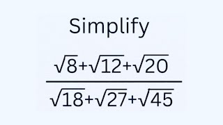 A Wonderful Radical Math Problem. Square Root.