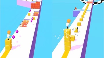 Cube Surfer! gameplay (iOS) Videos Games Android Mobile