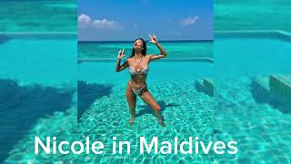 Nicole Scherzinger looking Fabulous in Maldives 2024